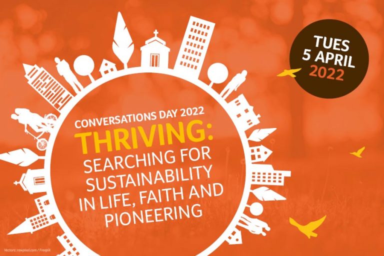 Conversations Day 2022: "Thriving: searching for sustainability in life, faith and pioneering"