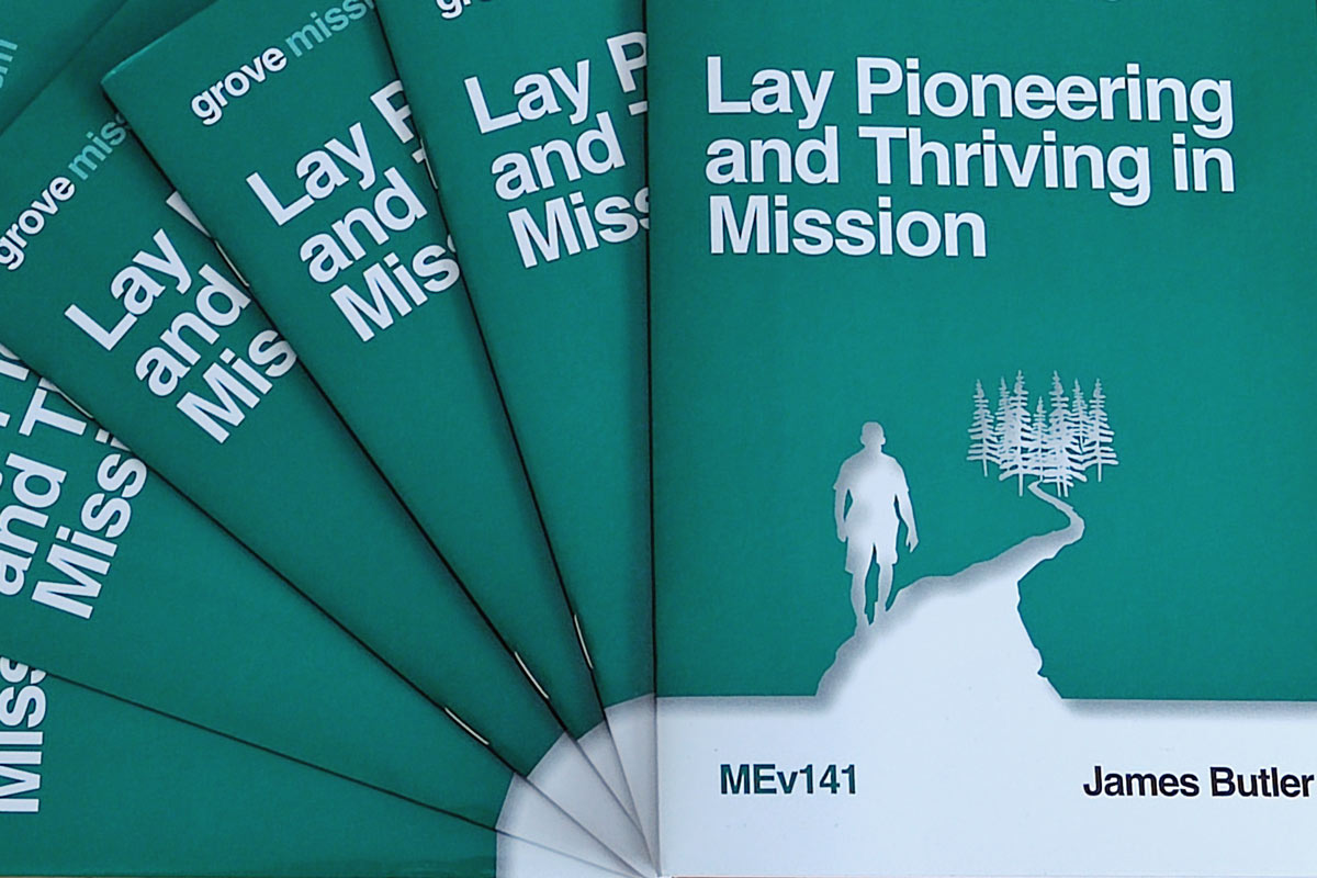 Book covers: Lay pioneering and thriving in mission